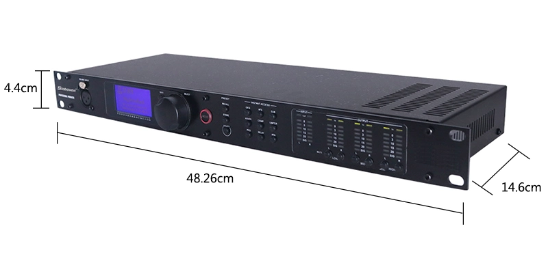 Professional KTV Digital Audio Processor Dbx PA2 Audio Speaker Management Processor