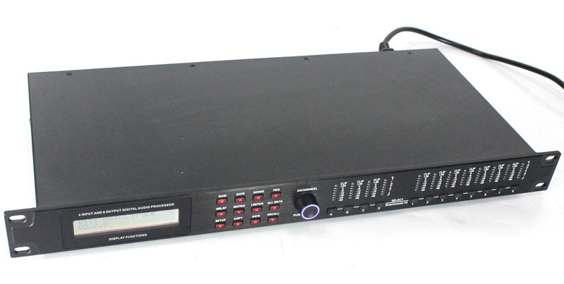 Sinbosen Professional Sound Audio Processor 4 Input 8 Output Ad48 Karaoke Speaker Management Digital Signal Processor