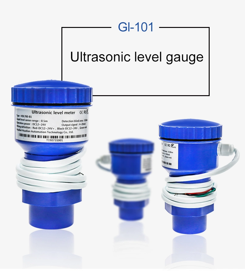 Ultrasonic Sensors for 10 Meter Distance Water Ultrasonic Level Sensor RS485 Water Level Ultrasonic