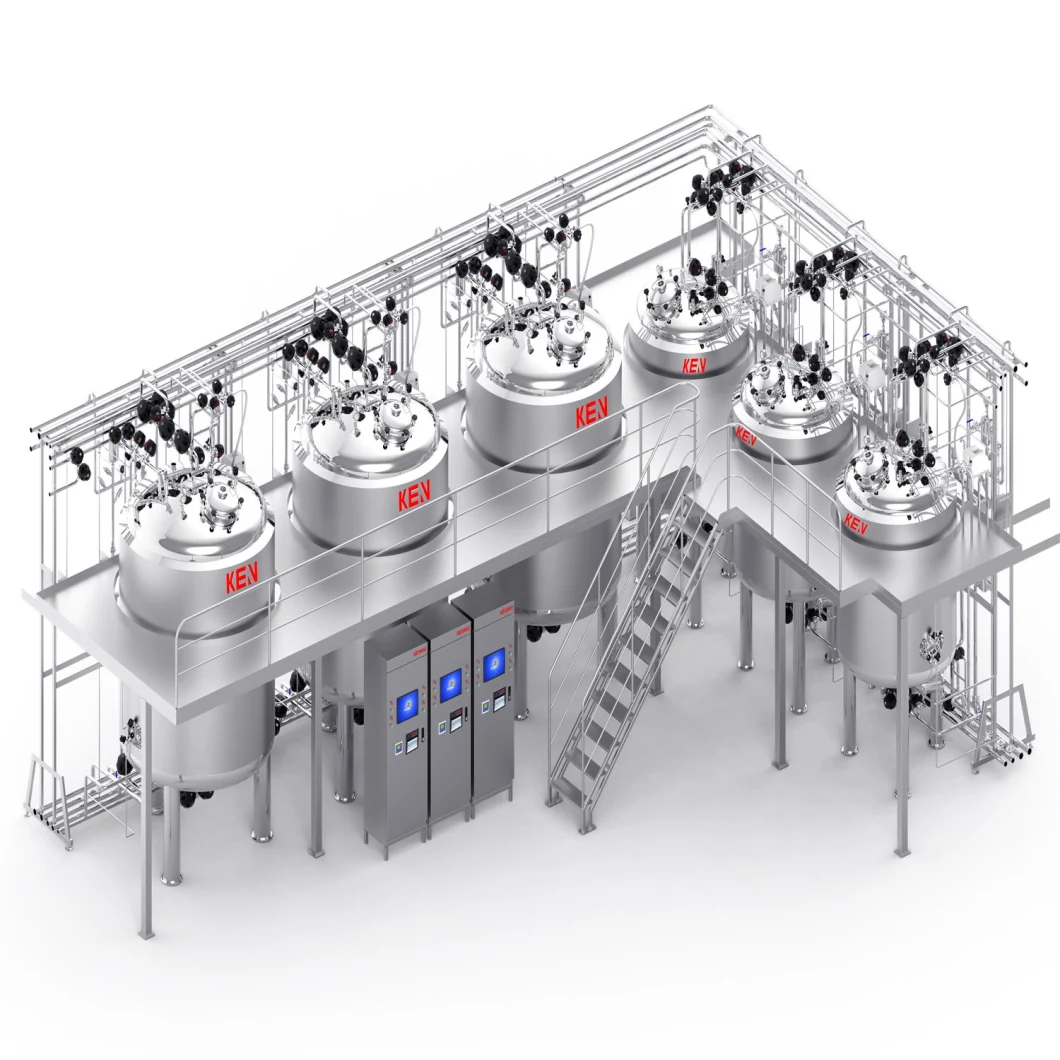 Full Automatic Fruit Pulp Blending System