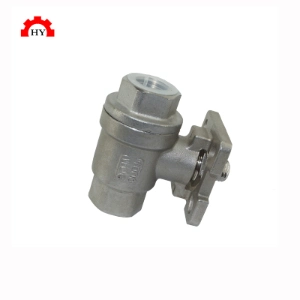 Round Straight Full Flow Thread Two PCS Ball Valve