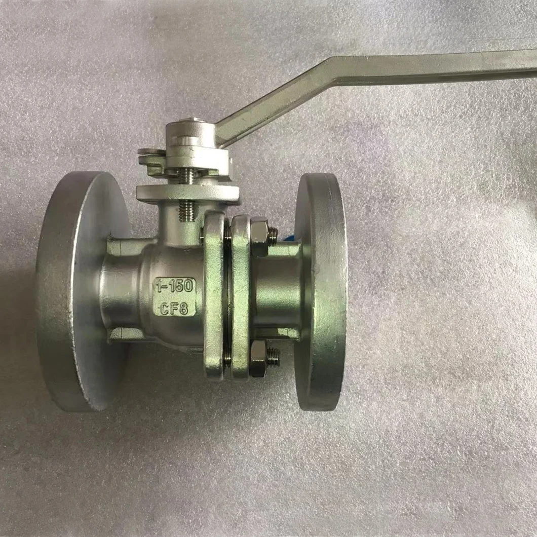 2PC Flange SS304 SS316 Stainless Steel API Ball Valve Butterfly Valve Wafer Check Valve Water Pump