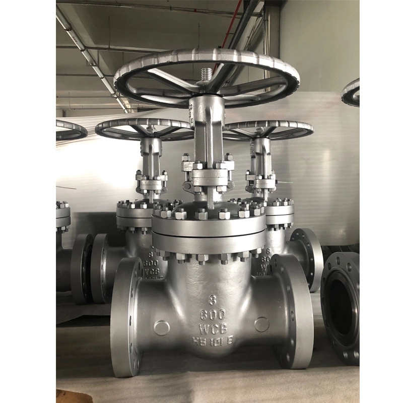 ANSI API6d 150# 300# 600# Wcb Gate Valve Flange Globe Valve New Type Gate Valve