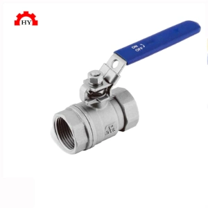 Stainless Steel 316 Two Piece NPT Ball Float Valve for Water Pipe