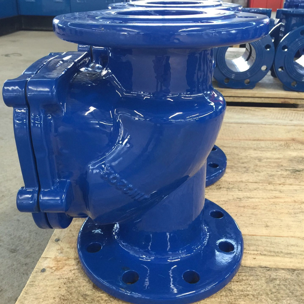 BS Cast Iron Rubber Disc Swing Check Valve Pn16 One Way Check Valve Gate Valve Types Air Check Valve Wafer Valve Hydraulic Check Valve