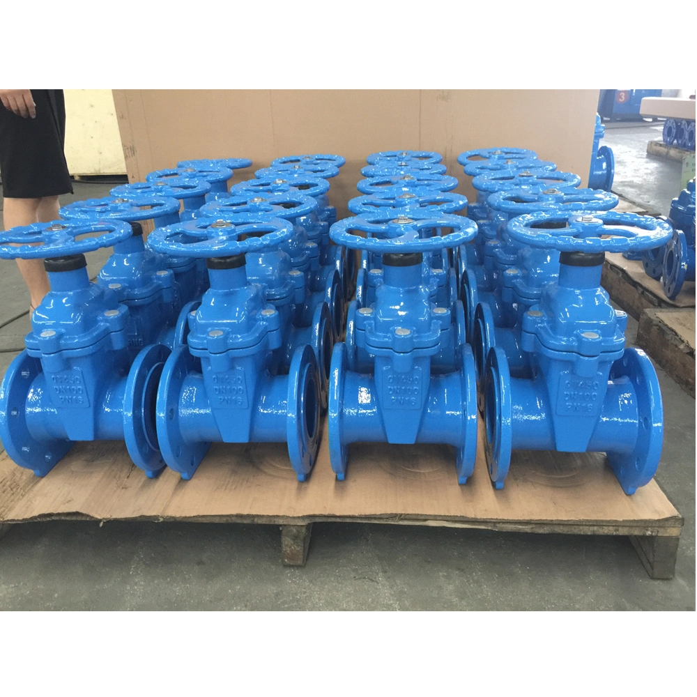 DIN3352 F4 Resilient Seat Ggg50 Gate Valve Pn10 Pn16 Zoloto Ball Valve Flapper Check Valve 22mm Non Return Valve Watts Ball Valve High Performance Butterfly VAL