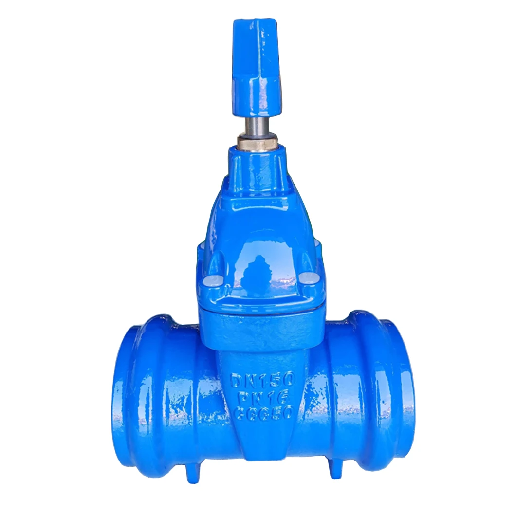 Socket End Pn16 Resilient Gate Valve Butterfly Valve Stainless Steel Pipe Fitting API Double Flange Gate Valve