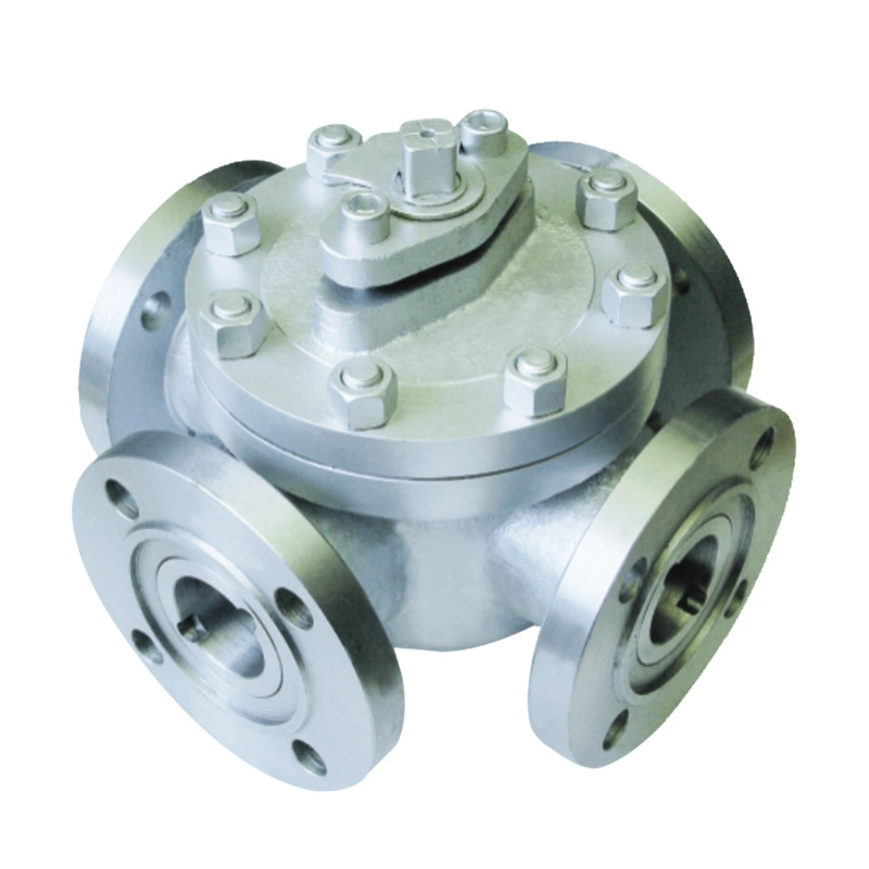 4-Way Flanged Ball Valve Flanged