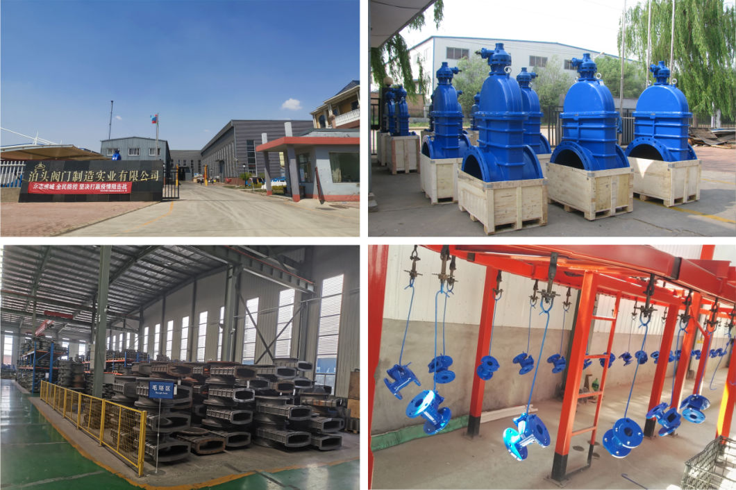 Supply Ductile Iron Gate Valve Double Flange Butterfly Valve Water Industry Valve Low Temperature Soft Seal Gate Valve