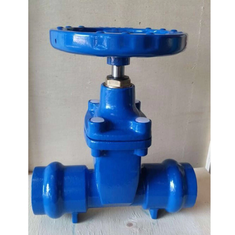 Socket End Pn16 Resilient Gate Valve Butterfly Valve Stainless Steel Pipe Fitting API Double Flange Gate Valve