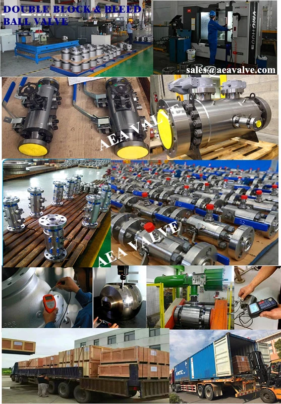 Stainless Steel Integral Body Double Bleed and Block Flange Mainfod Instrument NPT Screw Monoflange Floating Dbb Ball Valve with Drain