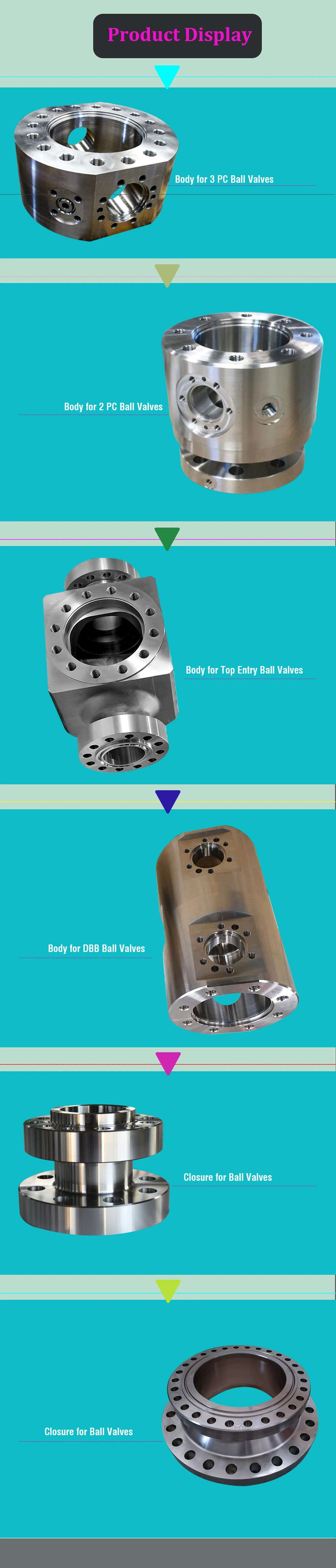 Aea CNC Customized Semi-Finished Machining Valve Body for Ball Valve Spare Kits