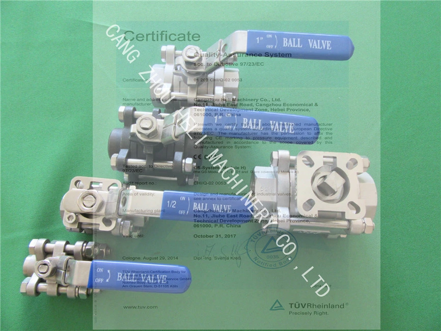 2PC Male/Female Full Port Ball Valve 1000wog