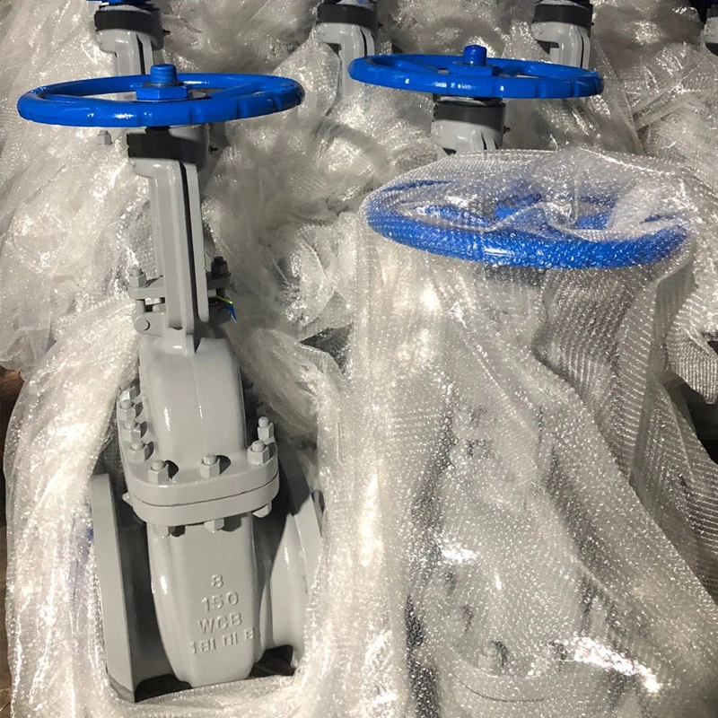 ANSI API6d 150# 300# 600# Wcb Gate Valve Flange Globe Valve New Type Gate Valve