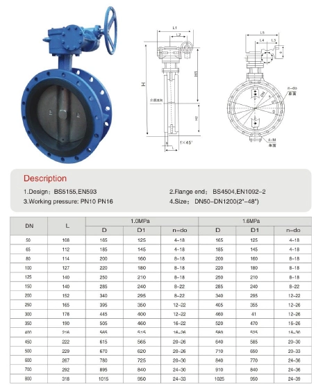 Flanged Centerline Di Disc Flange 4 Inch Butterfly Valve 4 Butterfly Valve Stainless Steel Check Valve Lug Butterfly Valve CF8m Valve