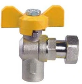 Brass Gas Ball Valve for Hot Cold Water and Compressed Air, Oils Hm-66802-C