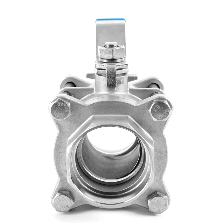 Tianjin Manufacturer ANSI/ASTM/DIN/JIS Standard Sanitary Stainless Steel Casting Bsp/NPT Thread 2 Inch Ball Valve, Flow Control/Gas Valve, Tooling Fee Covered