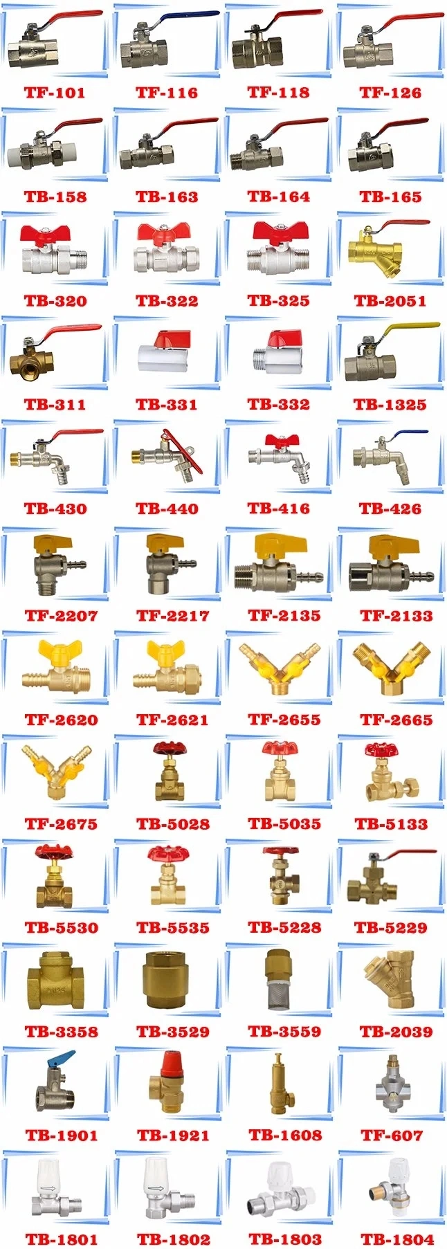 Full Port Brass Ball Valve, DN25 Lockable Ball Valve with Long Handle, Forged Brass Ball Valve