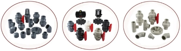 Industrial True Union Ball Valve Double Union Ball Valve PVC Ball Valve