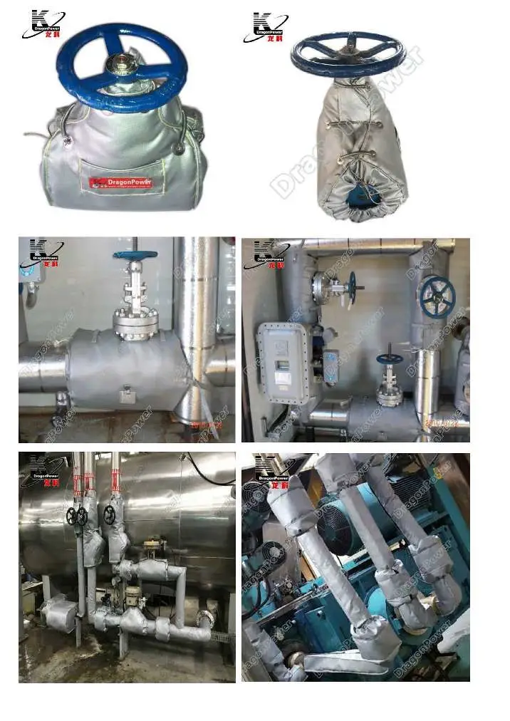 Covers for Steam Valves Insulation