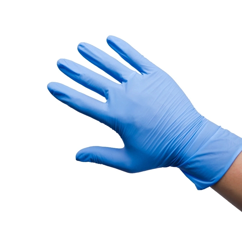 Sdyx Free Sample Blue Purple Powder Free Disposable Nitrile Gloves