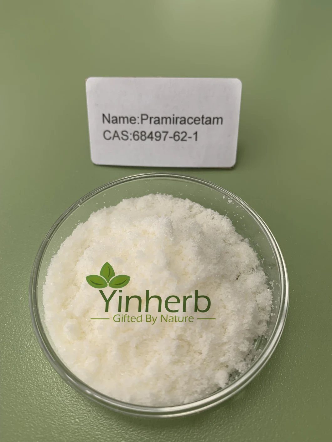 Free Sample Buy Pramiracetam Bulk Powder CAS 68497-62-1 Nootropic Pramiracetam Powder