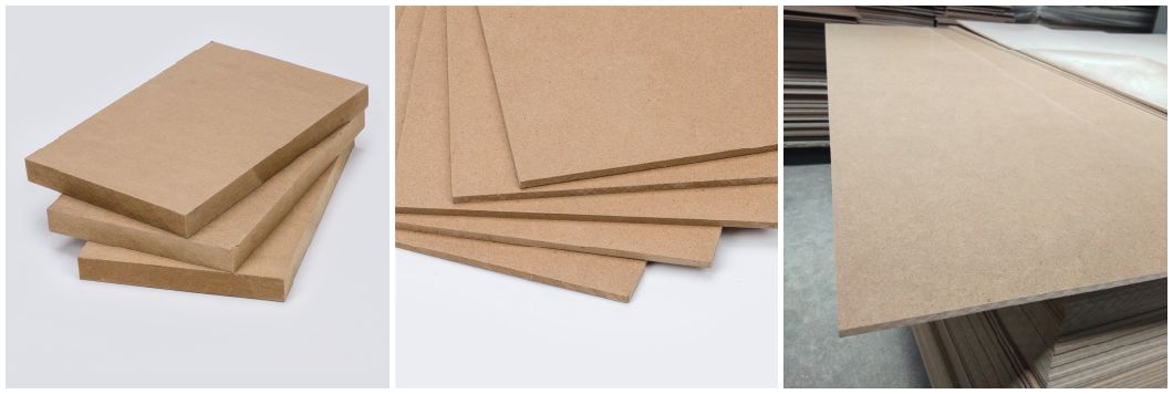 Melamine Face MDF, White Melamine MDF, 18mm MDF Factory From Linyi, China