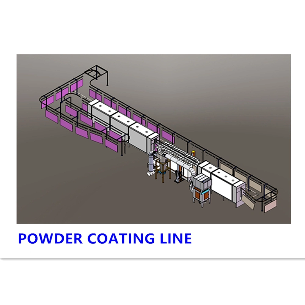 Low Temperature Automatic MDF Board Powder Coating Production Machine Solution