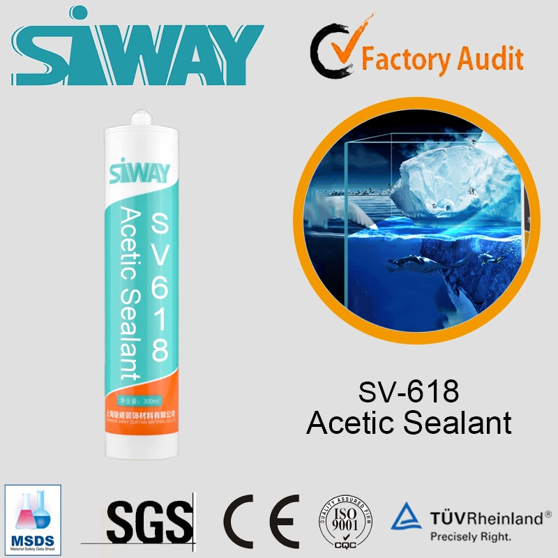 Silicone Main Raw Material and Construction Usage Acetic Silicone Sealant
