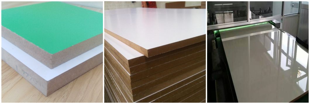 Melamine Face MDF, White Melamine MDF, 18mm MDF Factory From Linyi, China