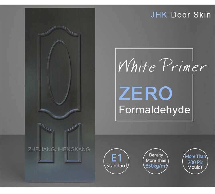 Jhk-Mn09-3 Melamine/ White Primer/ Veneer Mould Door Skin Okoume Door Skin