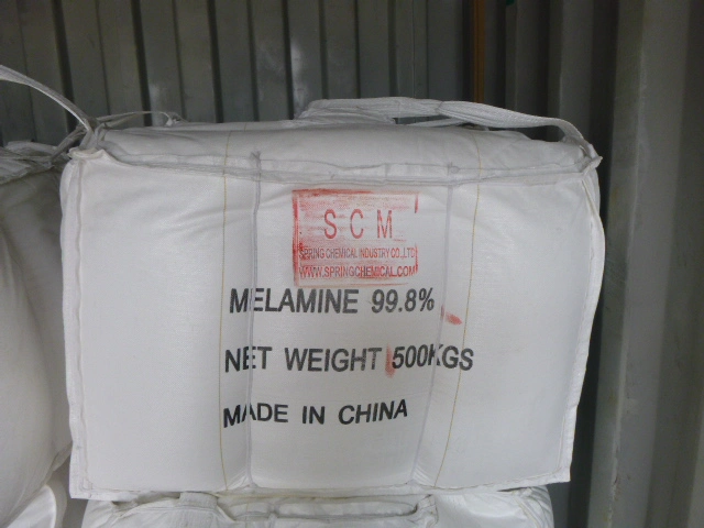 CAS No. 108-78-1 Resin Plastics Raw Materials 99.8% Free Sample Tripolycyanamide Melamine Powder