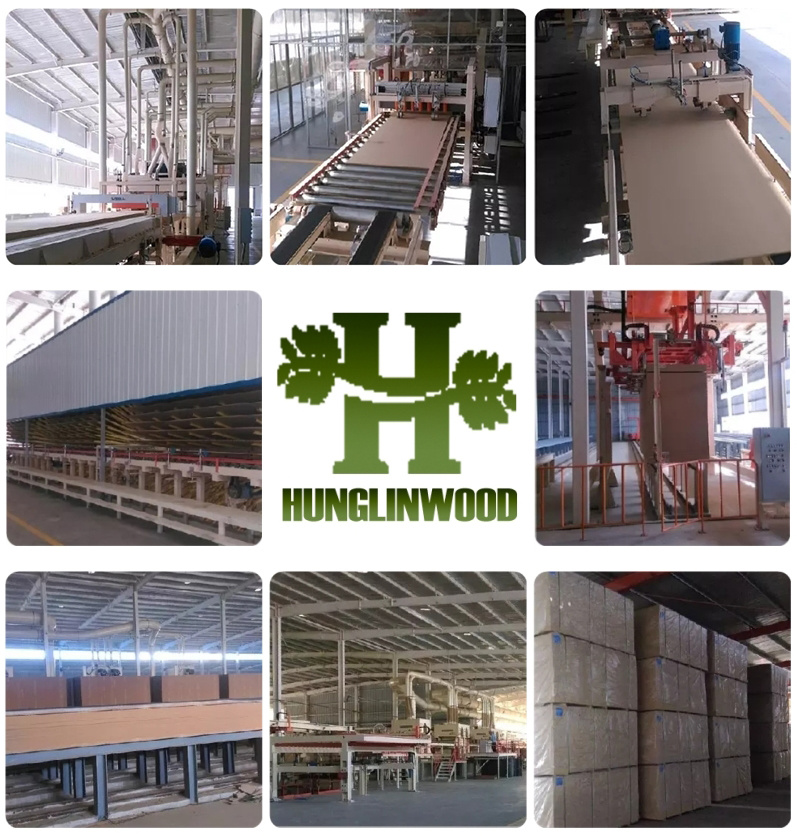 Melamine Face MDF, White Melamine MDF, 18mm MDF Factory From Linyi, China