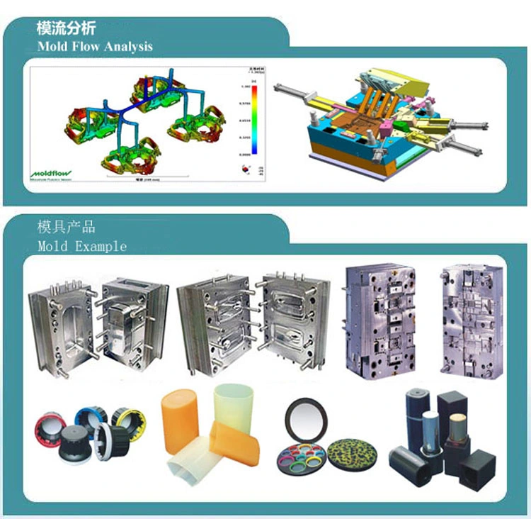 Dongguan Plastic Mould Makers PVC Injection Molding Plastic Mouldings