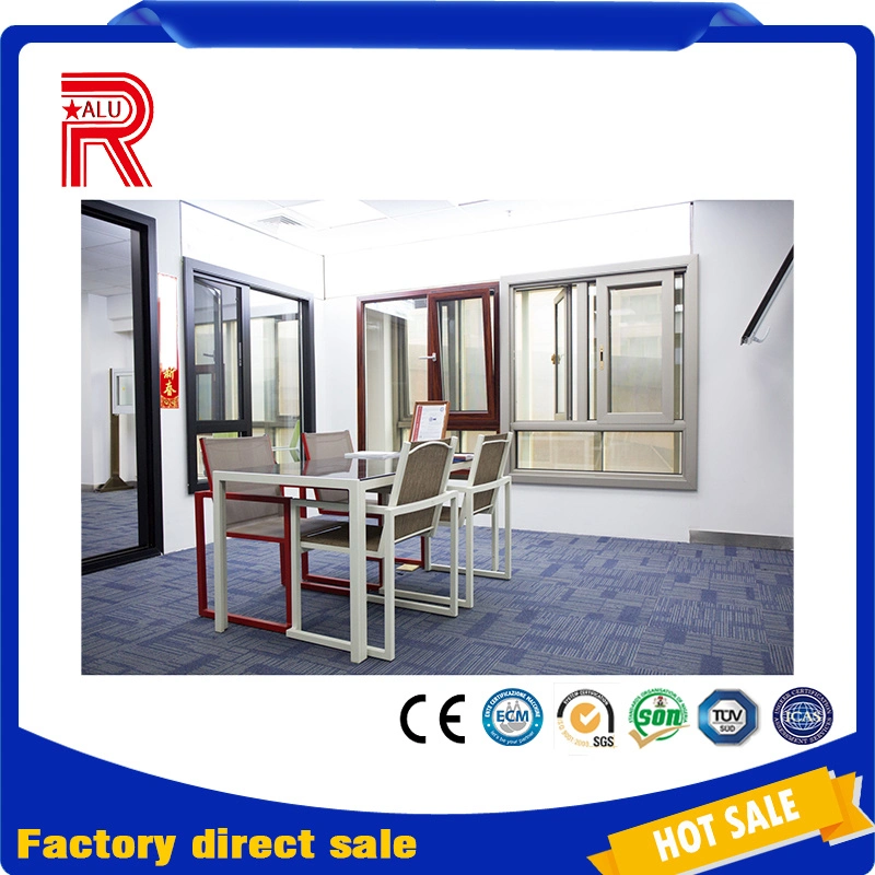 Powder Coating Double Glazing Glass Aluninium Windows Casement Aluninum Tilt and Turn Window