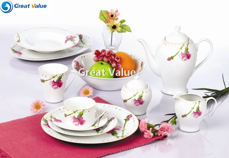 Bulk Chinese Party Tableware Set/Porcelain Tableware/Kids Tableware/Wedding Tableware/Christmas Tableware