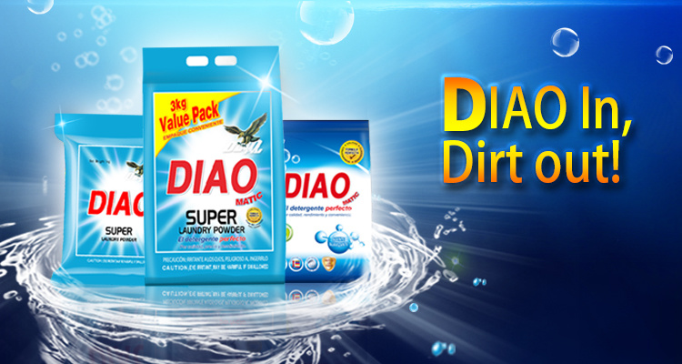 High Quality Diao Brand Super Laundry Powder, Wshing Powder, Detergent Powder
