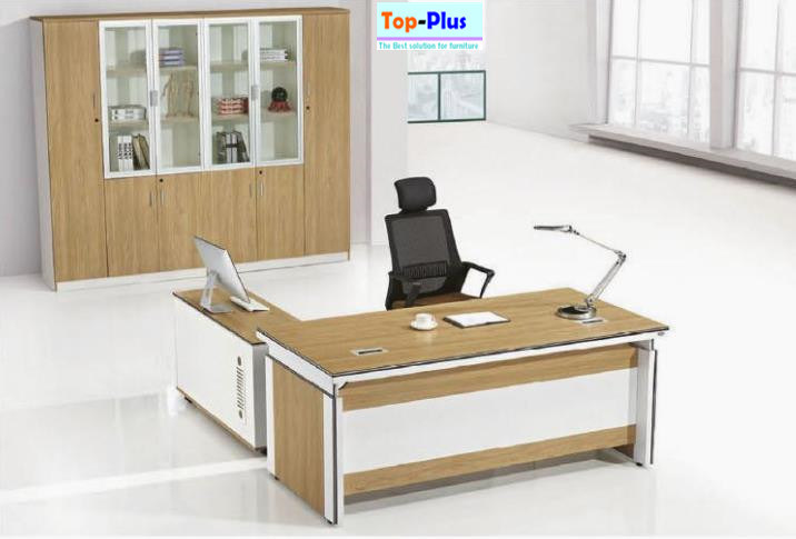 Hot Sell L Shape Melamine Table Home Office Desks (M-T1603)
