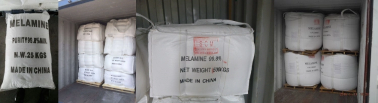 Industrial Grade Melamine Powder of 99.8% Purity CAS 108-78-1