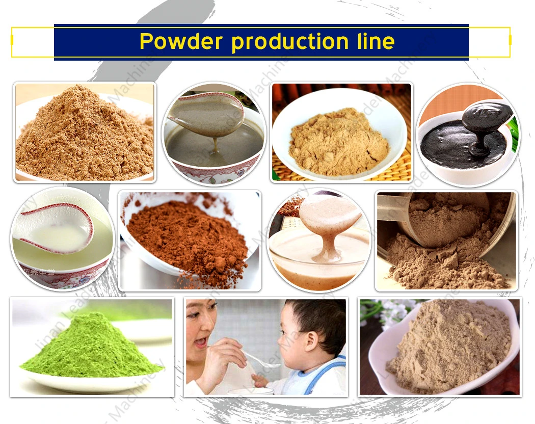 High Quality Nutrition Rice Powder Bean Powder Soya Powder Production Line