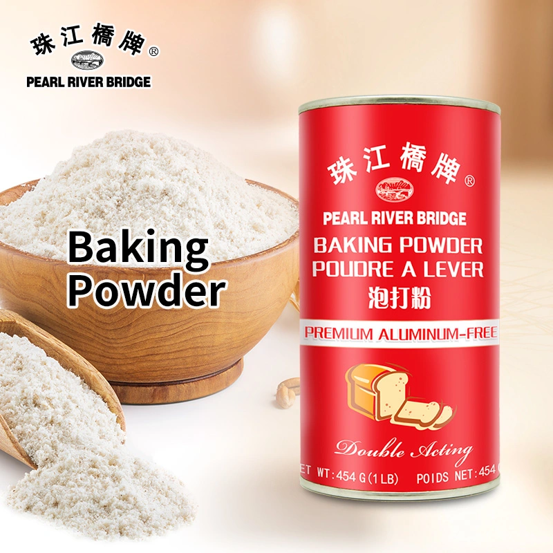 Baking Powder 1lb Pearl River Bridge Convenient & Quick Food Grade Soda White Powder