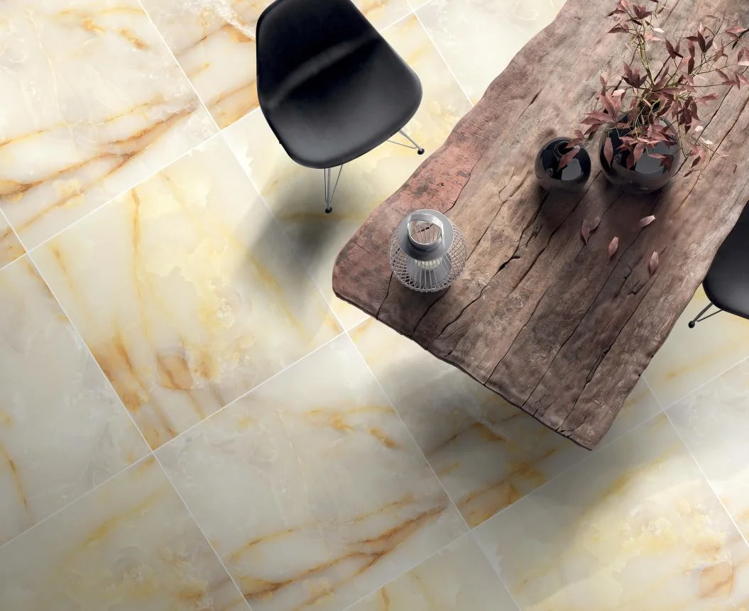 Newest Design Diamond Jade Glazed Porcelain Floor Tiles
