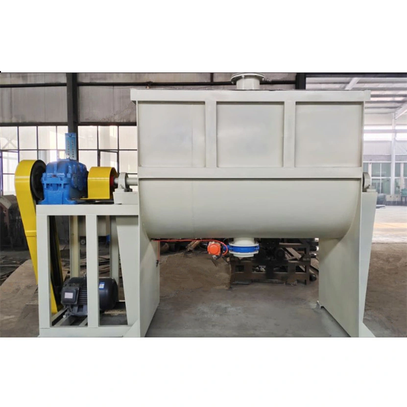 Milk Powder Food Chemical Compound Fertilizer Feed Powder Horizontal Ribbon Mixer Mixing Machine