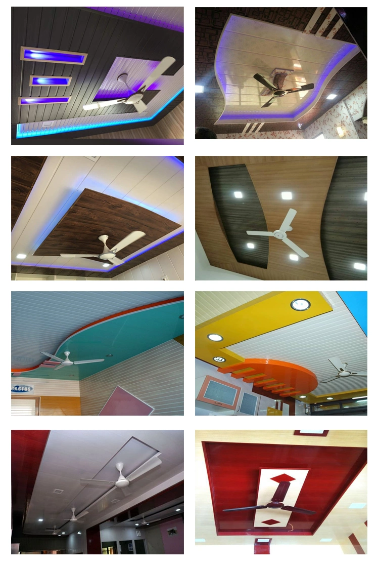 250X8mm Latest Pop PVC Ceiling Designs Wood Laminated PVC Panels Ceiling