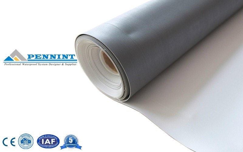 Roofing Material PVC Waterproof Sheet for Single-Ply Roof