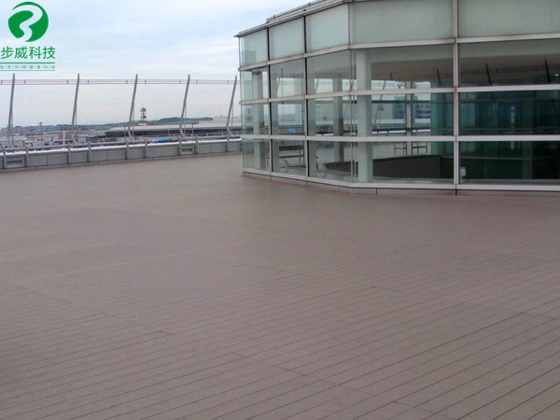 High Quality Deep Embossed Non-Slip WPC Outdoor Portable Decking