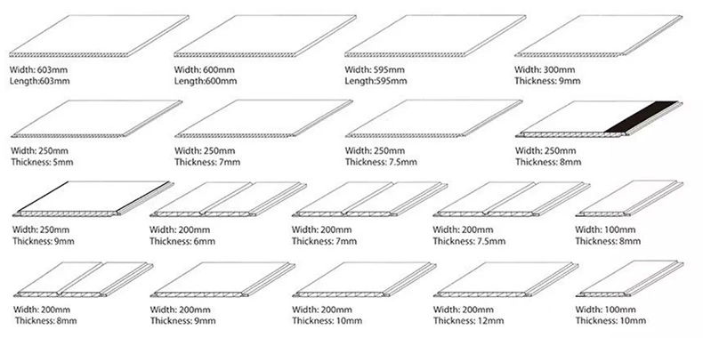 PVC Wall Panel 25cm Techos En PVC Wood Lamination Wall Paneling Ceiling Panels