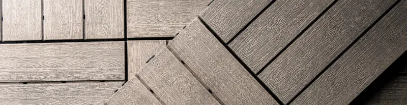 WPC DIY 300*300 Decking Injection Tiles High Quality