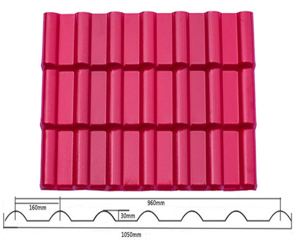 Hot Proof Plastic Wall Panel UPVC Corrugated Roof Tile PVC Hollow Roofing Sheet for Warehouse