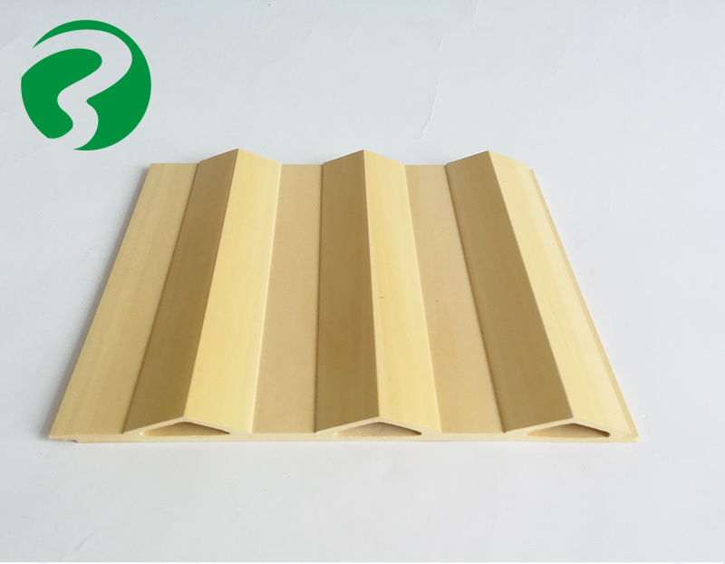 Wear-Resistant and Waterproof Wood Plastic Composite Special-Shaped Panel for Hotel and Resterant Decoration WPC Panel